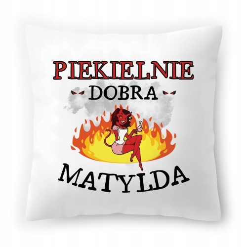 Poduszka Dla Matyldy na Urodziny na Prezent z Nadrukiem ze Zdjęciem