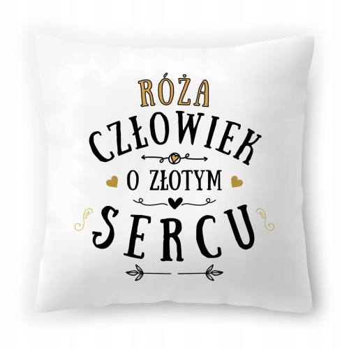 Poduszka Róży Różyczki na Urodziny na Prezent z Nadrukiem ze Zdjęciem