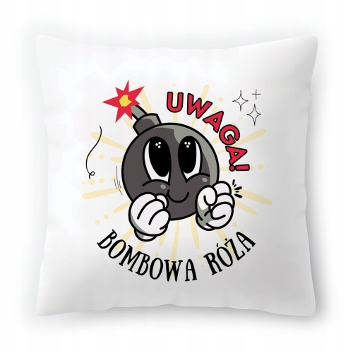 Poduszka Róży Różyczki na Urodziny na Prezent z Nadrukiem ze Zdjęciem