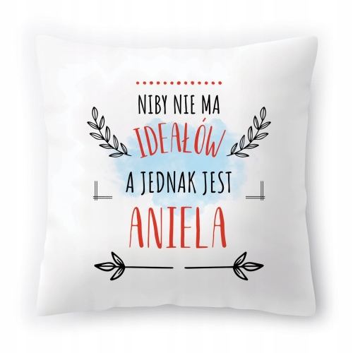 Poduszka Dla Anieli na Urodziny Imieniny Prezent z Nadrukiem ze Zdjęciem