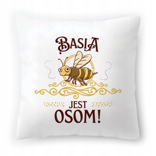 Poduszka Basi Barbary na Urodziny na Prezent z Nadrukiem ze Zdjęciem