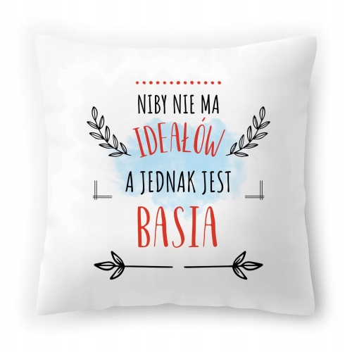 Poduszka Basi Barbary na Urodziny na Prezent z Nadrukiem ze Zdjęciem