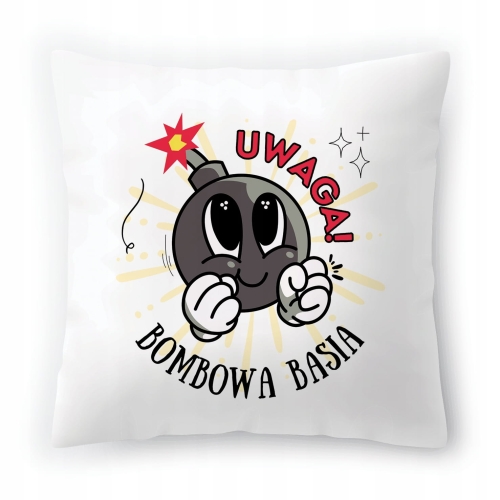 Poduszka Basi Barbary na Urodziny na Prezent z Nadrukiem ze Zdjęciem