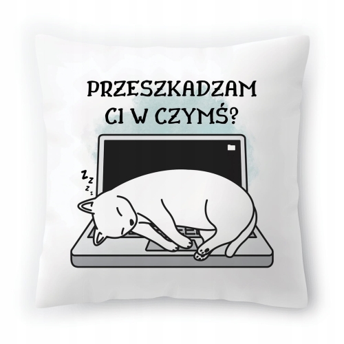 Poduszka Kotki Koteczki na Urodziny na Prezent z Nadrukiem ze Zdjęciem