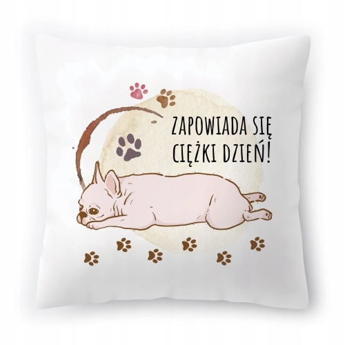 Poduszka Pies Piesek Pieski Pieseczki na Prezent z Nadrukiem ze Zdjęciem