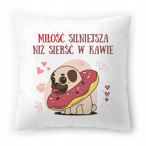 Poduszka Pies Piesek Pieski Pieseczki na Prezent z Nadrukiem ze Zdjęciem