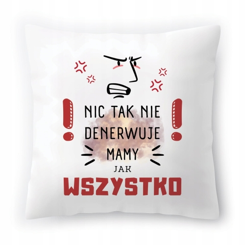 Poduszka Dla Mamy Mamusi Urodziny Imieniny Prezent z Nadrukiem ze Zdjęciem