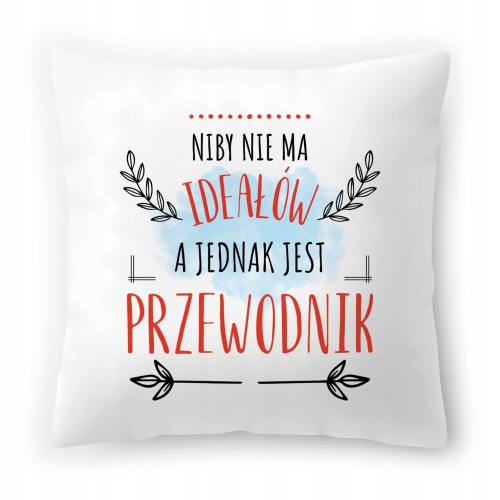 Poduszka Dla Przewodnika na Urodziny na Prezent z Nadrukiem ze Zdjęciem