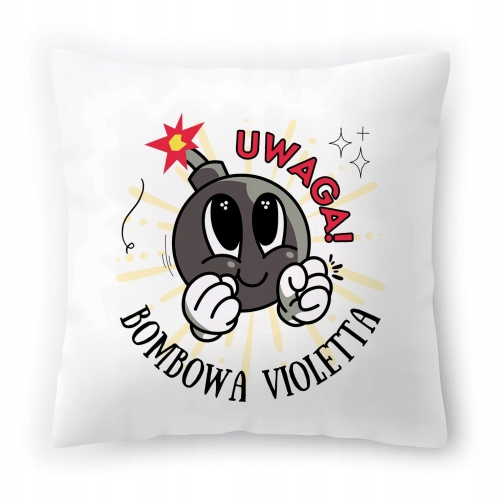 Poduszka Dla Violetty na Urodziny Imieniny Prezent z Nadrukiem ze Zdjęciem
