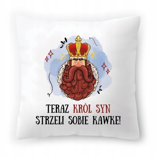 Poduszka Dla Syna Synusia na Urodziny Prezent z Nadrukiem ze Zdjęciem