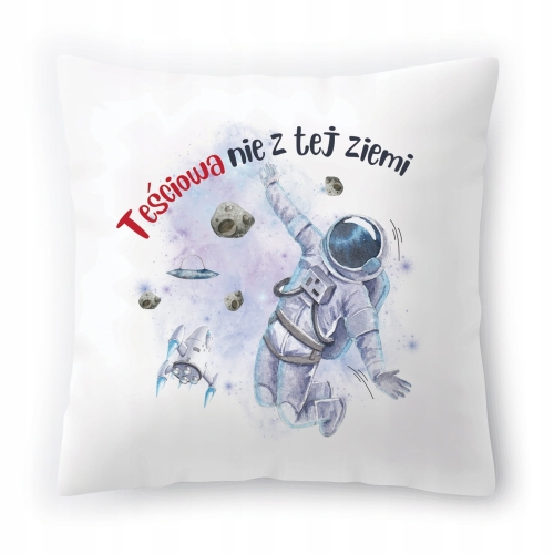 Poduszka Dla Teściowej Urodziny Imieniny Prezent z Nadrukiem ze Zdjęciem