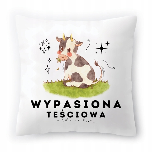 Poduszka Dla Teściowej Urodziny Imieniny Prezent z Nadrukiem ze Zdjęciem