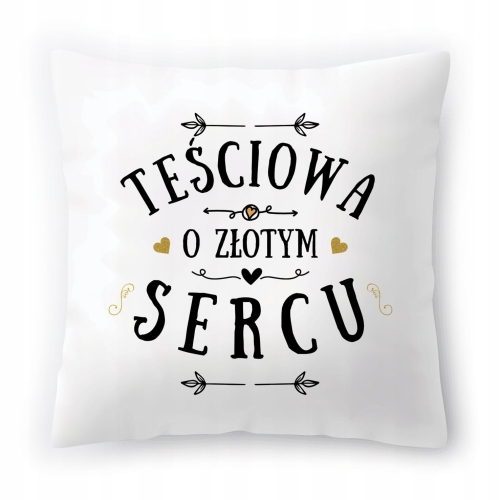 Poduszka Dla Teściowej Urodziny Imieniny Prezent z Nadrukiem ze Zdjęciem