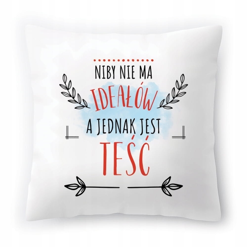 Poduszka Dla Teścia na Urodziny Prezent z Nadrukiem ze Zdjęciem