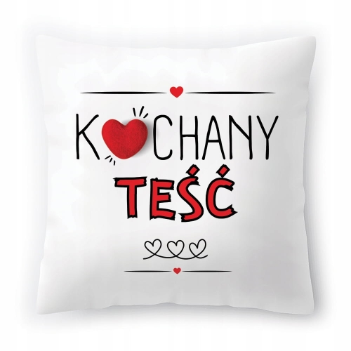 Poduszka Dla Teścia na Urodziny Prezent z Nadrukiem ze Zdjęciem