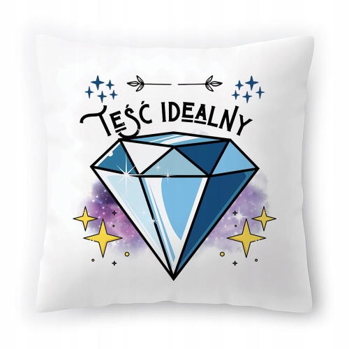 Poduszka Dla Teścia na Urodziny Prezent z Nadrukiem ze Zdjęciem