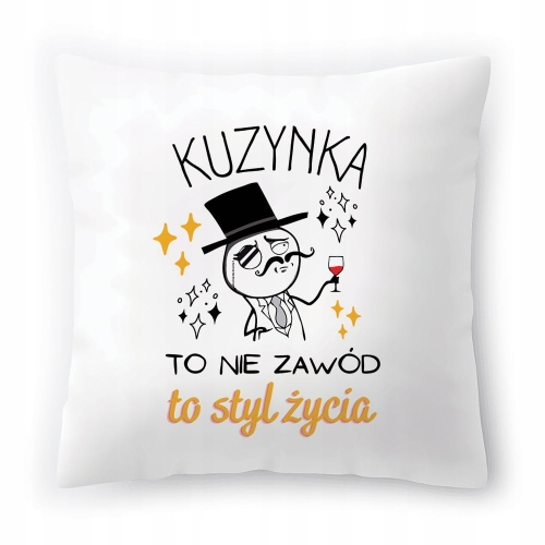 Poduszka Dla Kuzynki na Urodziny Prezent z Nadrukiem ze Zdjęciem