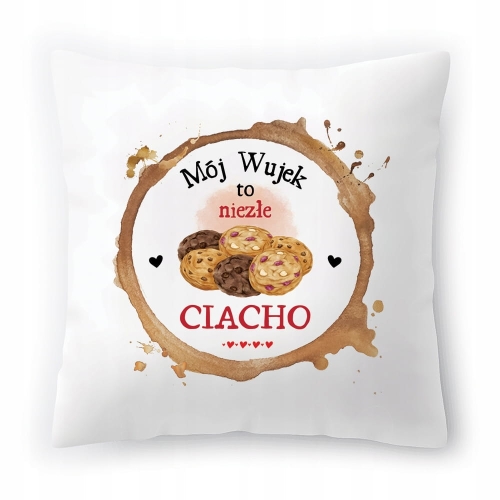 Poduszka Dla Wujka Wujaszka Urodziny Prezent z Nadrukiem ze Zdjęciem