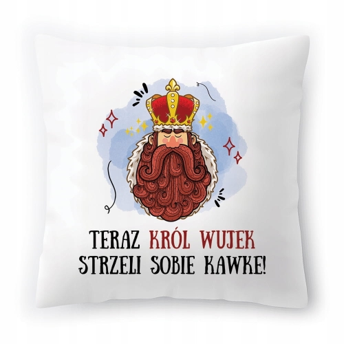 Poduszka Dla Wujka Wujaszka Urodziny Prezent z Nadrukiem ze Zdjęciem