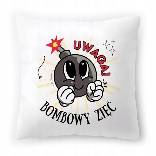 Poduszka Dla Zięcia na Urodziny Imieniny Prezent z Nadrukiem ze Zdjęciem