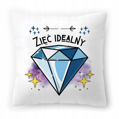 Poduszka Dla Zięcia na Urodziny Imieniny Prezent z Nadrukiem ze Zdjęciem