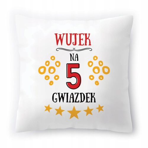Poduszka Dla Wujka Wujaszka Urodziny Prezent z Nadrukiem ze Zdjęciem