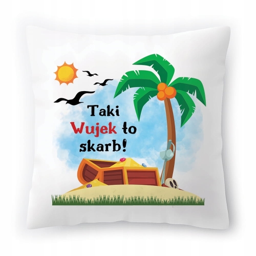 Poduszka Dla Wujka Wujaszka Urodziny Prezent z Nadrukiem ze Zdjęciem