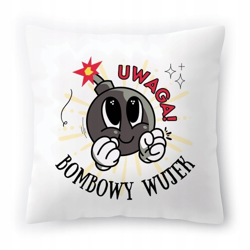 Poduszka Dla Wujka Wujaszka Urodziny Prezent z Nadrukiem ze Zdjęciem