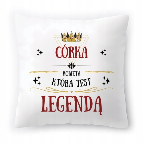 Poduszka Dla Córki Córeczki Urodziny Prezent z Nadrukiem ze Zdjęciem