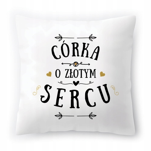 Poduszka Dla Córki Córeczki Urodziny Prezent z Nadrukiem ze Zdjęciem