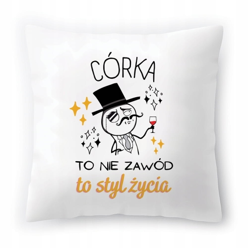 Poduszka Dla Córki Córeczki Urodziny Prezent z Nadrukiem ze Zdjęciem