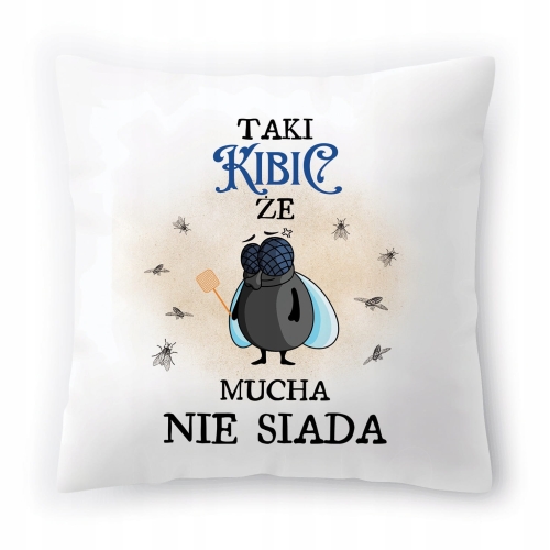 Poduszka Dla Kibica na Urodziny Prezent z Nadrukiem ze Zdjęciem