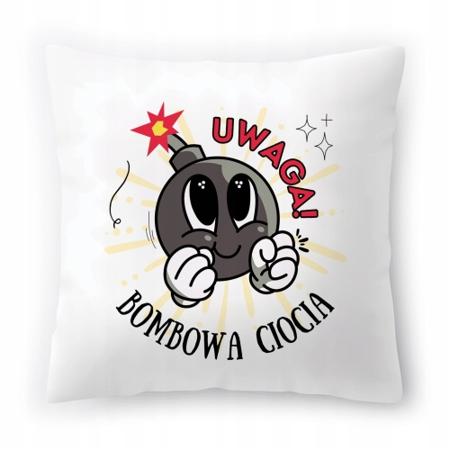 Poduszka Dla Cioci Ciotki Urodziny Prezent z Nadrukiem ze Zdjęciem