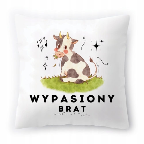 Poduszka Dla Brata Braciszka na Urodziny Prezent z Nadrukiem ze Zdjęciem