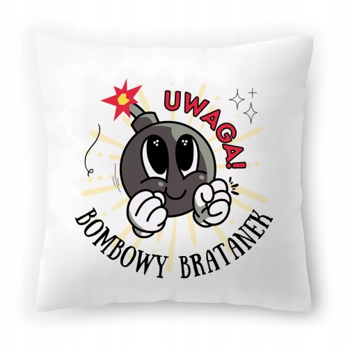 Poduszka Dla Bratanka na Urodziny Imieniny Prezent z Nadrukiem ze Zdjęciem