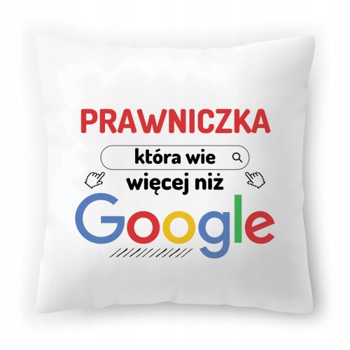 Poduszka Dla Prawniczki na Urodziny Prezent z Nadrukiem ze Zdjęciem
