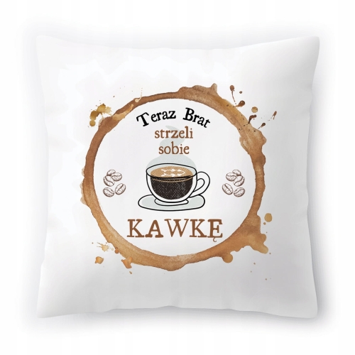 Poduszka Dla Brata Braciszka na Urodziny Prezent z Nadrukiem ze Zdjęciem