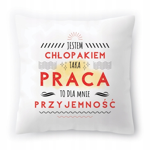 Poduszka Dla Chłopaka na Urodziny na Prezent z Nadrukiem ze Zdjęciem