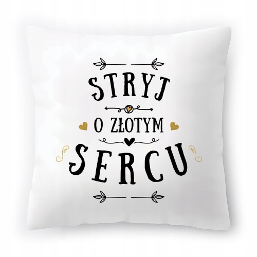 Poduszka Dla Stryja na Urodziny na Prezent z Nadrukiem ze Zdjęciem