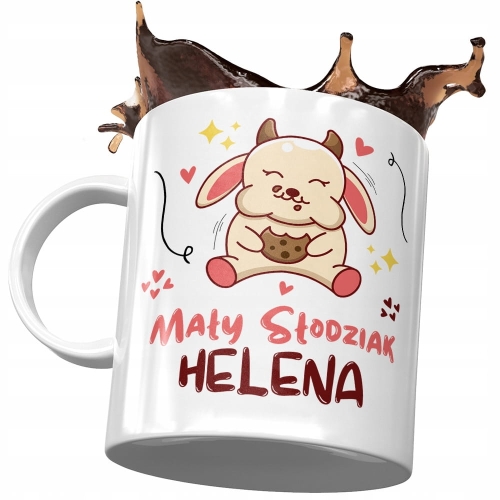Dla Heleny Kubek na Urodziny Imieniny na Prezent z Nadrukiem ze Zdjęciem