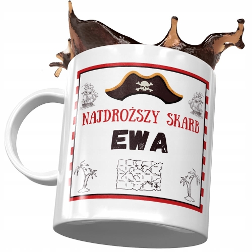Dla Ewy Kubek na Urodziny Imieniny na Prezent z Nadrukiem ze Zdjęciem