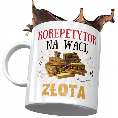 Dla Korepetytora Kubek na Urodziny na Prezent z Nadrukiem ze Zdjęciem