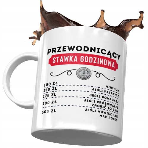 Dla Przewodniczącego Kubek na Urodziny na Prezent z Nadrukiem ze Zdjęciem