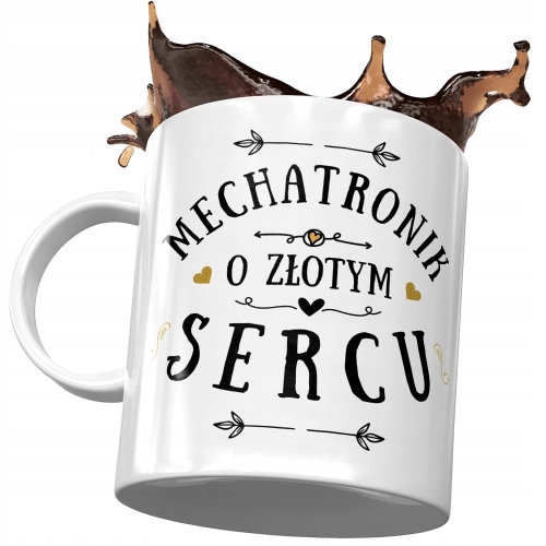 Dla Mechatronika Kubek na Urodziny na Prezent z Nadrukiem ze Zdjęciem