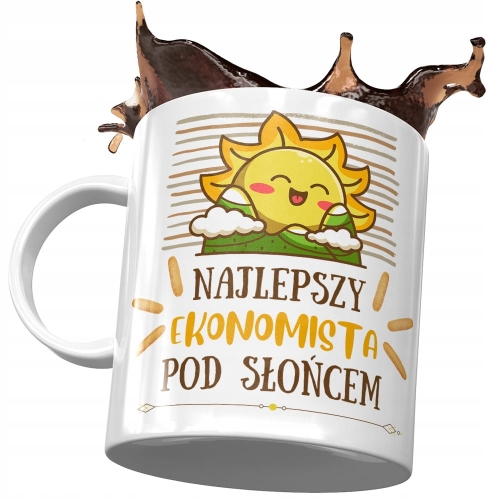 Dla Ekonomisty Kubek na Urodziny na Prezent z Nadrukiem ze Zdjęciem