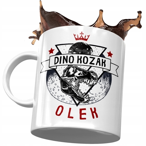 Kubek Dla Olka Syna na Dzień Dziecka Prezent z Nadrukiem ze Zdjęciem