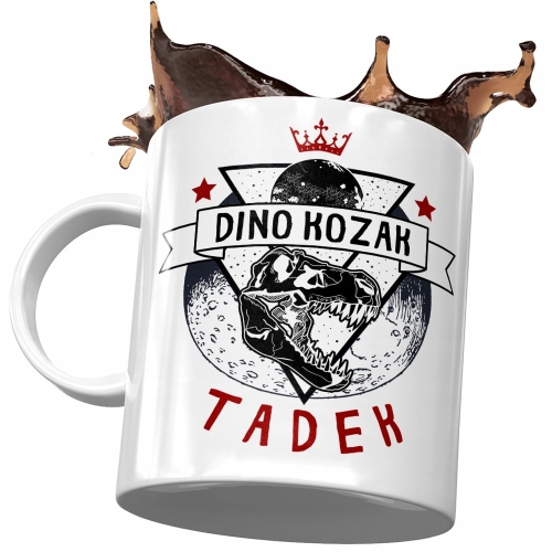 Kubek Dla Tadka Syna na Dzień Dziecka Prezent z Nadrukiem ze Zdjęciem