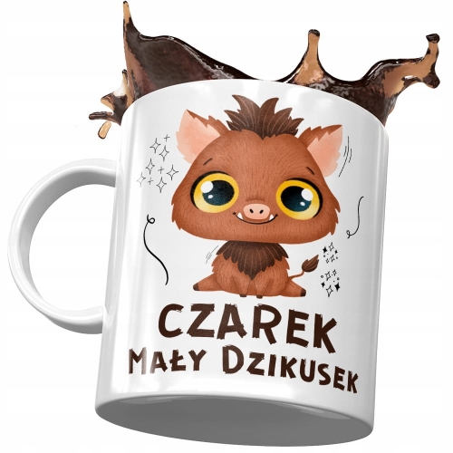 Kubek Dla Czarka Syna na Dzień Dziecka Prezent z Nadrukiem ze Zdjęciem