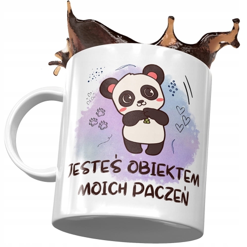 Kubek z Misiem Miś Słodki na Prezent z Nadrukiem ze Zdjęciem
