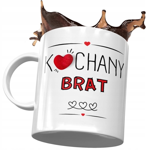 Kubek Dla Brata na Urodziny Prezent z Nadrukiem ze Zdjęciem